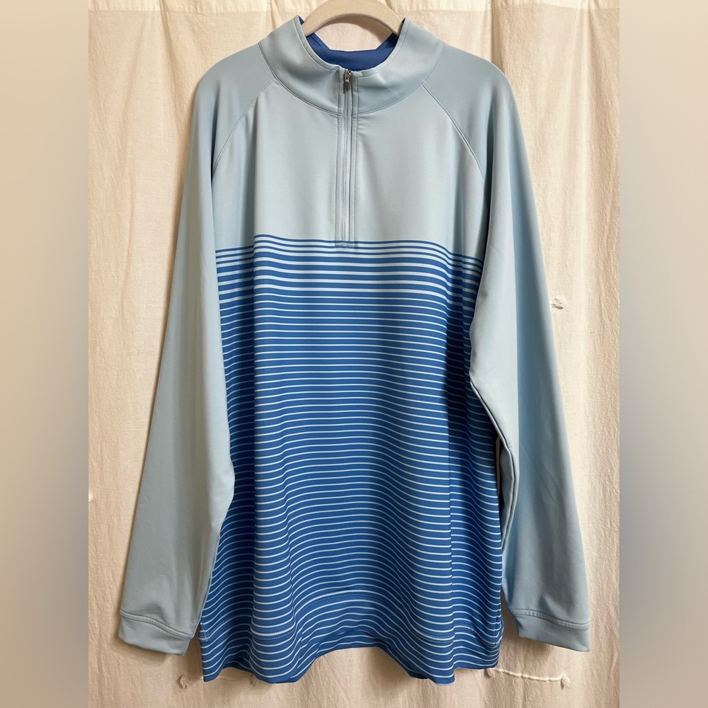 NWOT Blue Peter Millar Quarter Zip Sweater